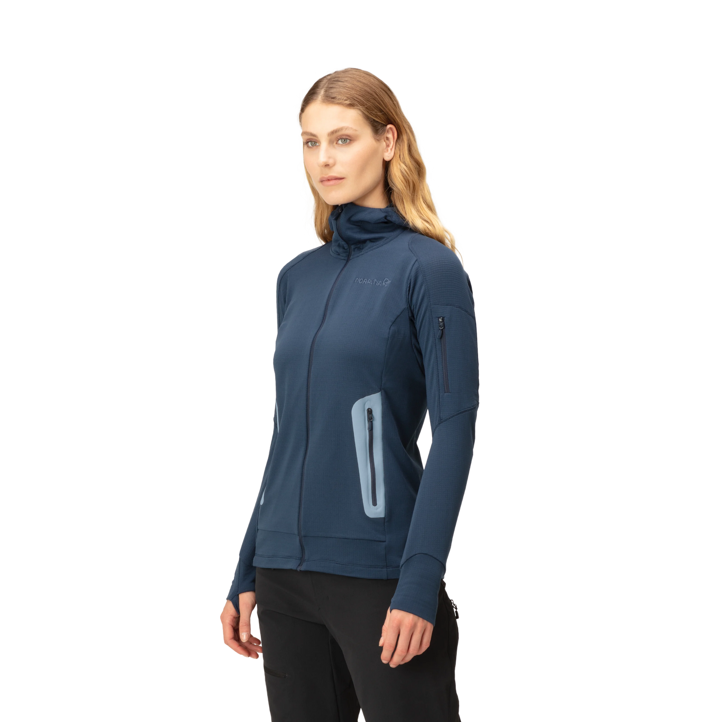 Womens Norrøna Falketind Power Grid Hood