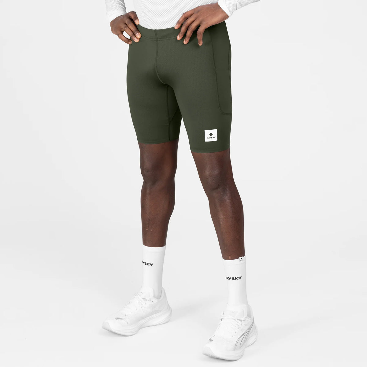 Mens Saysky Combat+ Short Tights 9"