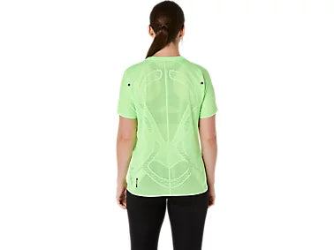 Womens Asics Metarun SS Top