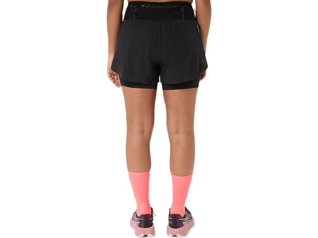 Womens Asics Fujitrail Elite Short