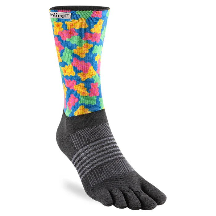 Womens Injinji Spectrum Trail MW Crew