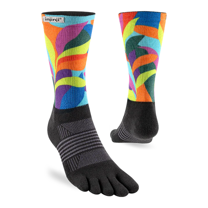 Womens Injinji Spectrum Trail MW Crew