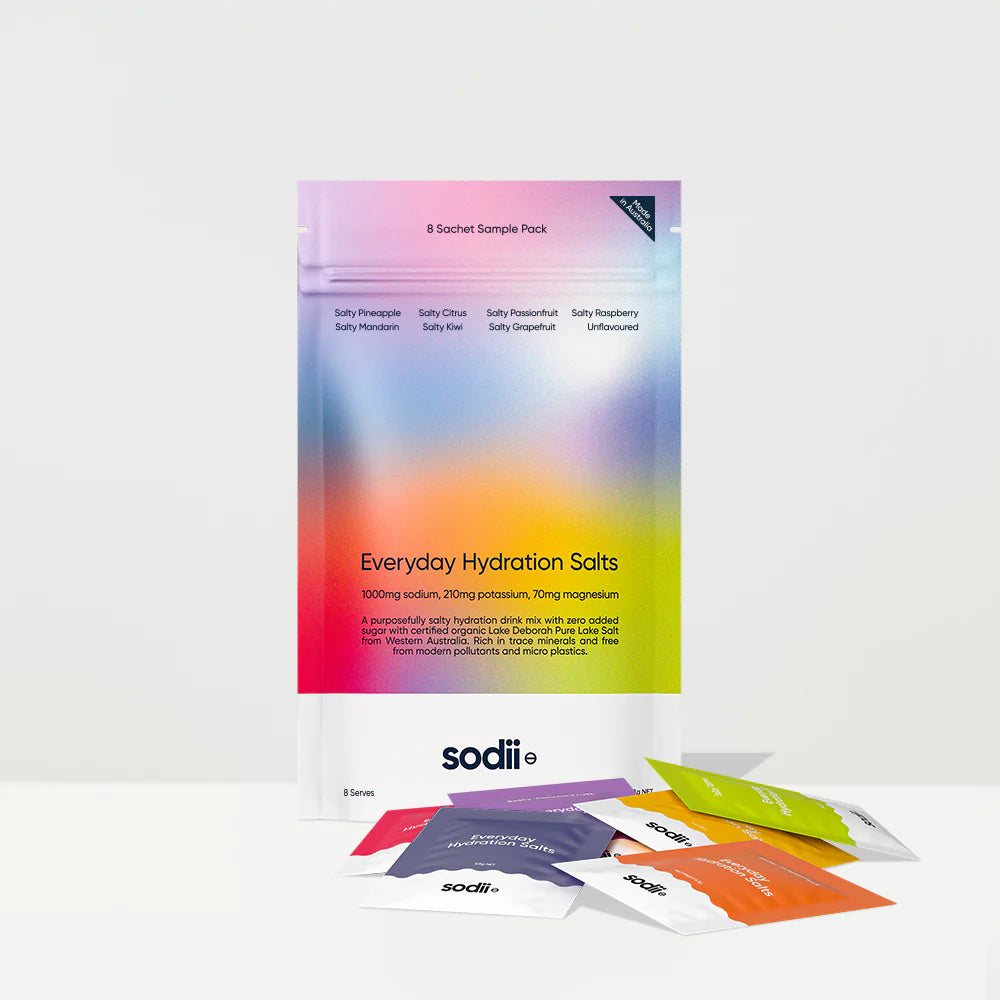 Sodii Everyday Hydration Salts Sample 8 Pack