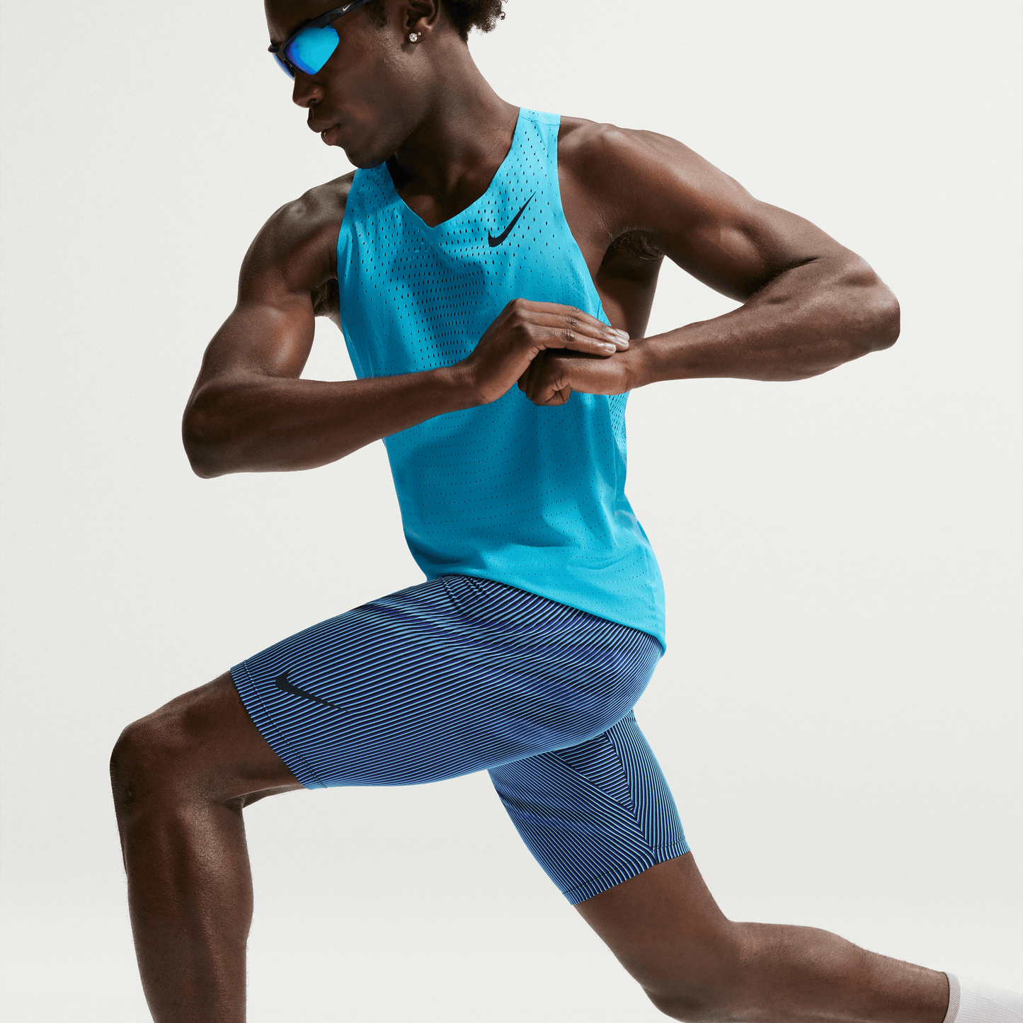Mens Nike Dri-Fit ADV Aeroswift BF Half Tight