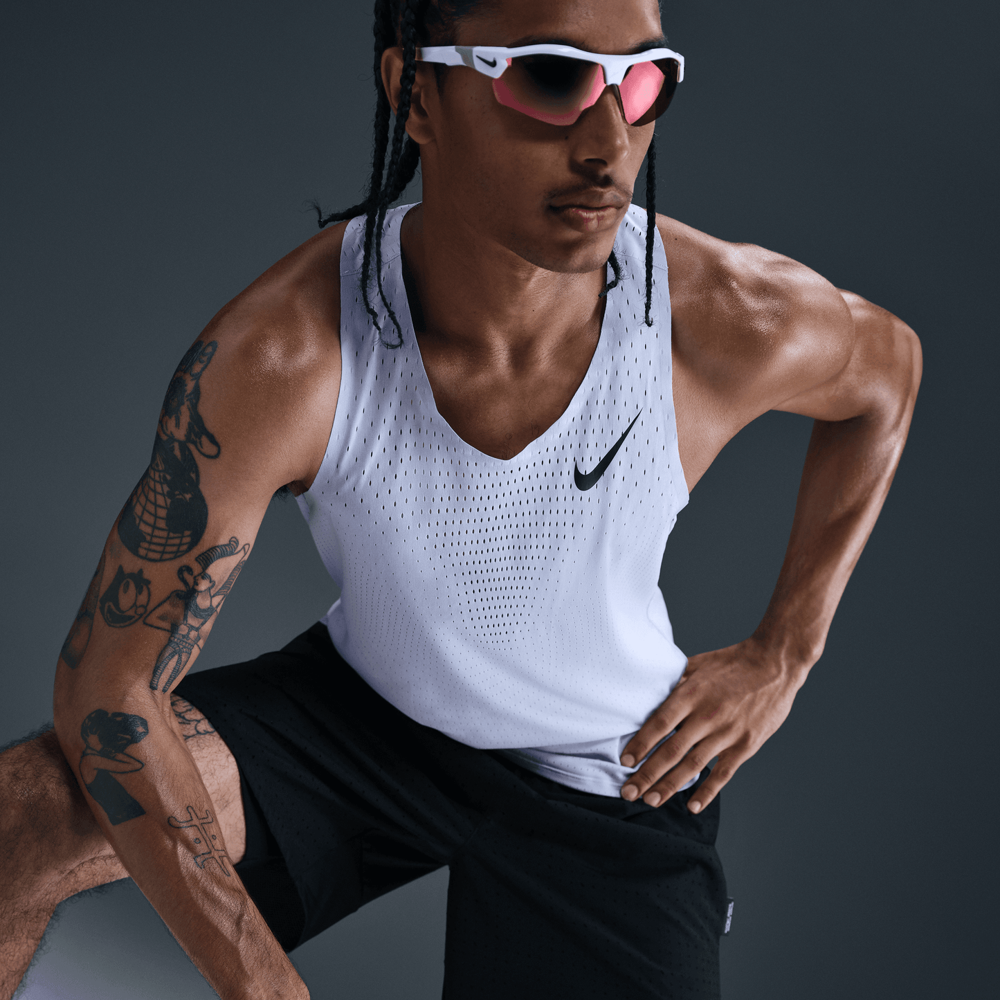 Mens Nike Dri-FITADV Aerowift Singlet
