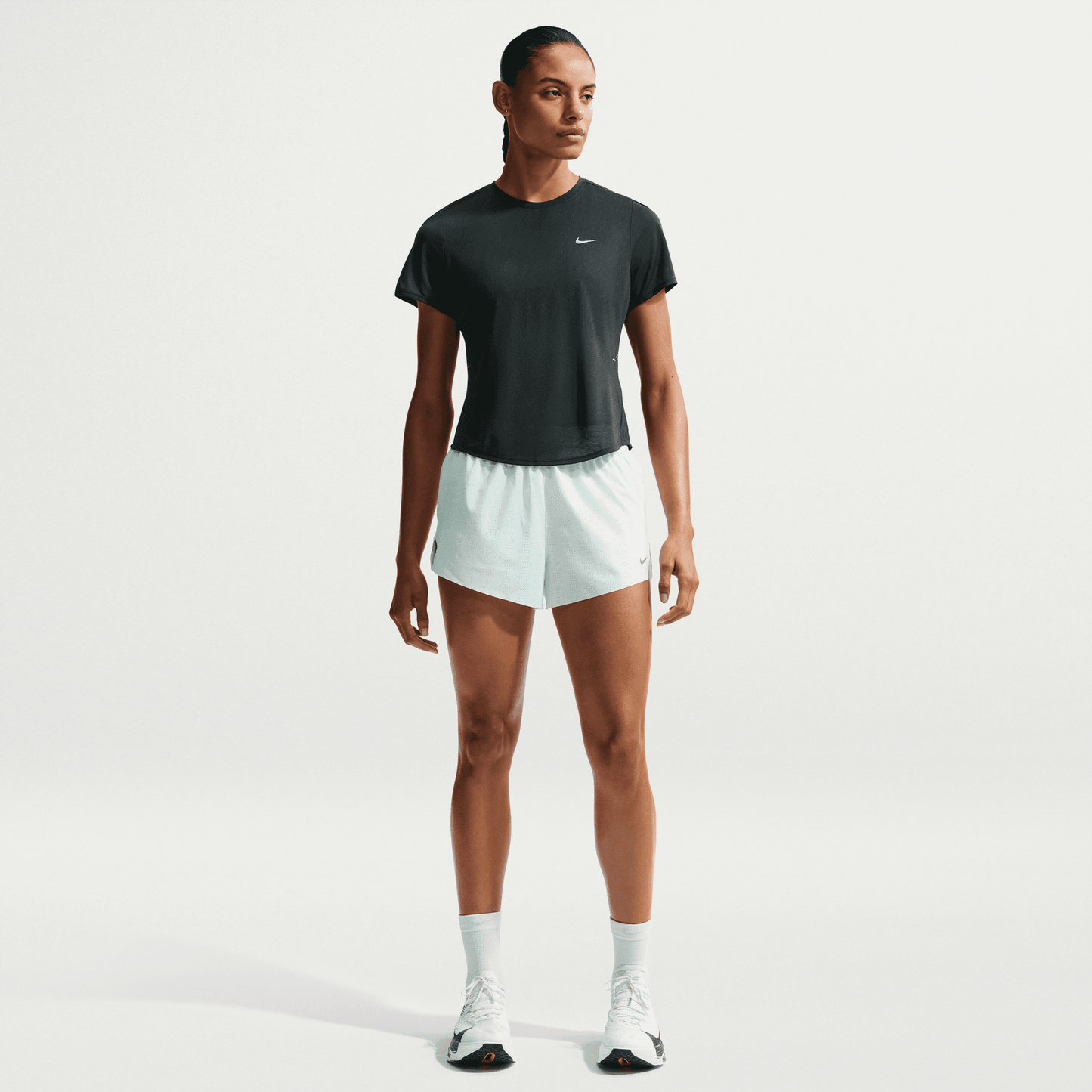 Womens Nike Dri-Fit Swift Breathe SS Top