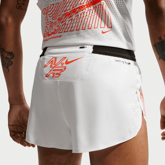 Mens Nike Dri-Fit ADV Aeroswift GFX 2" Brief-Lined Shorts