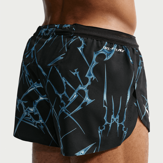 Mens Nike Dri-FIT ADV 2" Brief-Lined Glam Running Shorts AOP