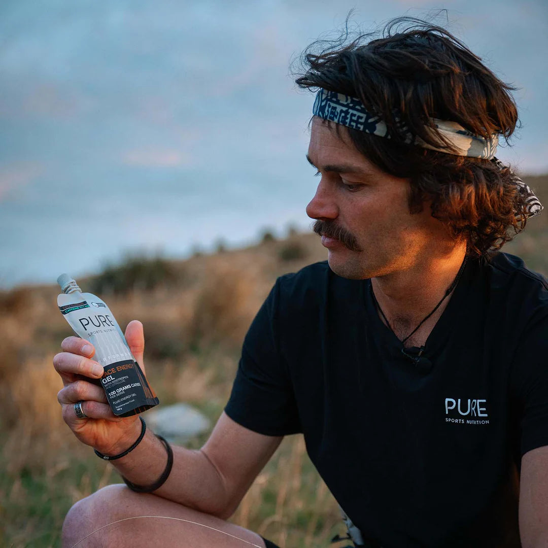 PURE Performance + Race Energy Gel + Caffeine 185g Pouch