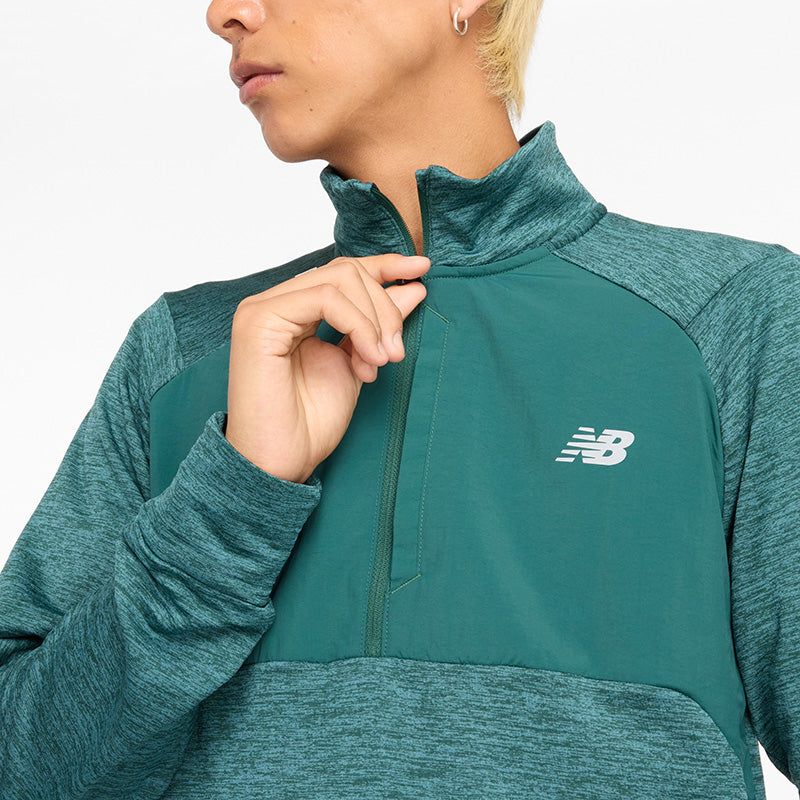 Men's New Balance Athletics Heat Grid 1/2 Zip