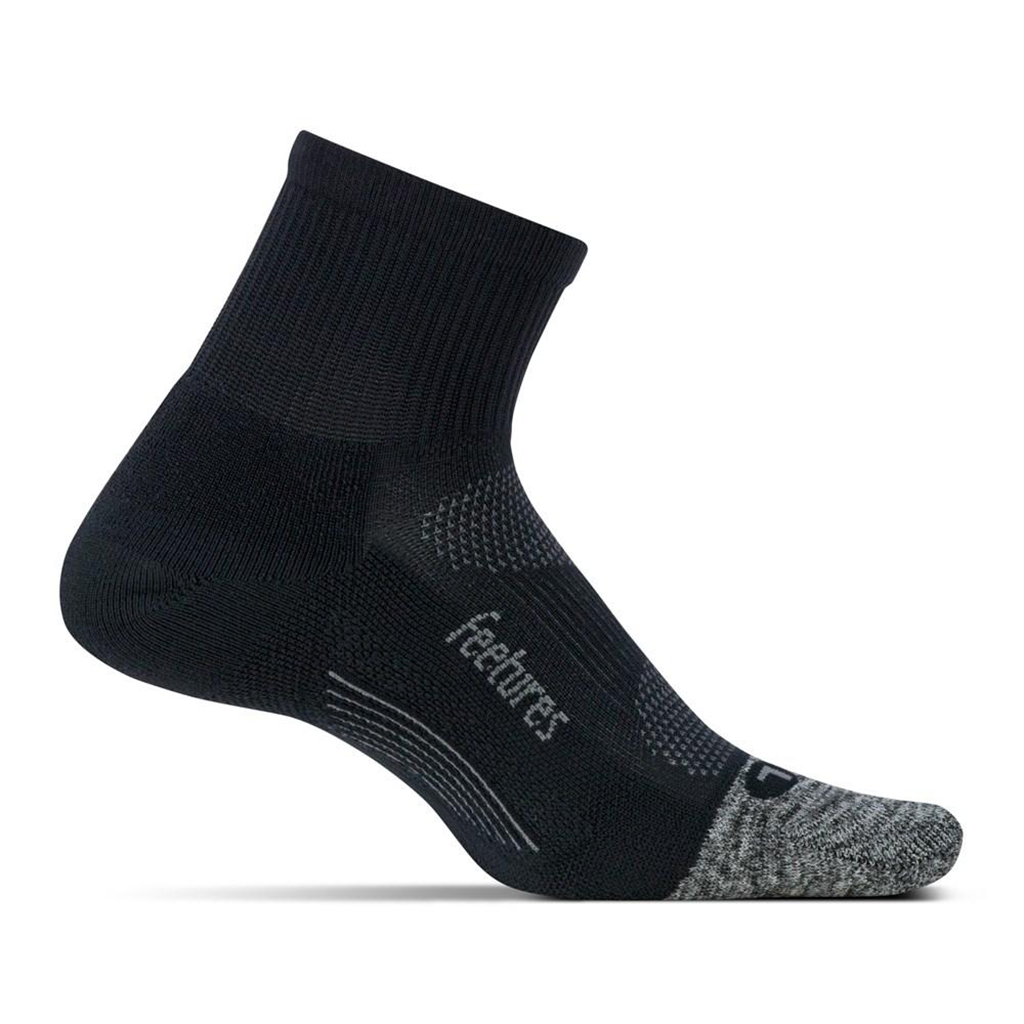 Feetures! Elite Light Cushion Quarter Sock black