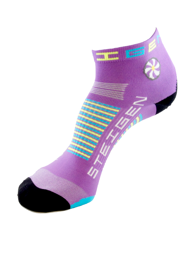 Steigen Fluro-Purple-Quarter-Length