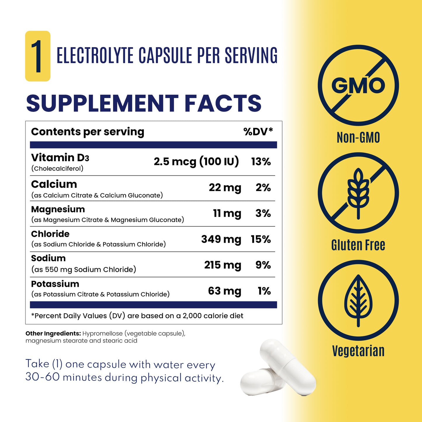 SaltStick Electrolyte Capsules - 4 Serves