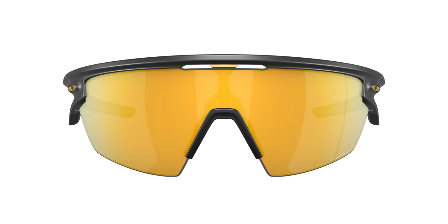 Oakley Sphaera Strike Matte Carbon w/ Prizm 24K Polar