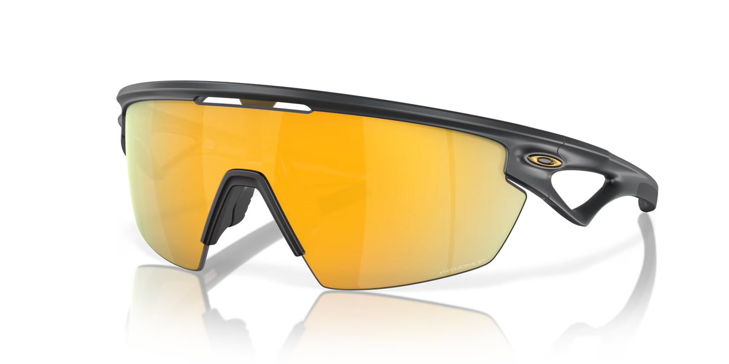 Oakley Sphaera Strike Matte Carbon w/ Prizm 24K Polar