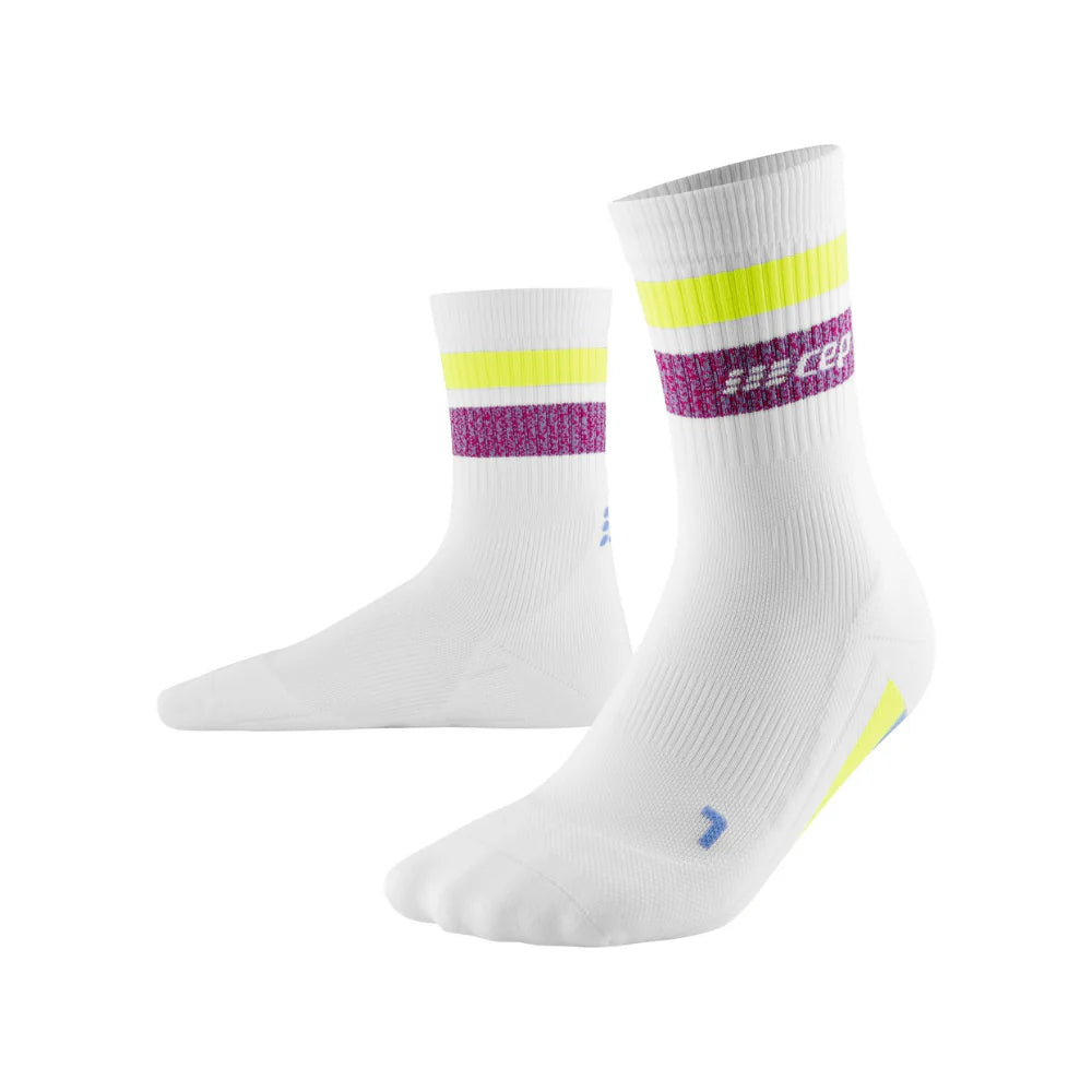 Mens CEP Miami Vibes Mid Cut Sock