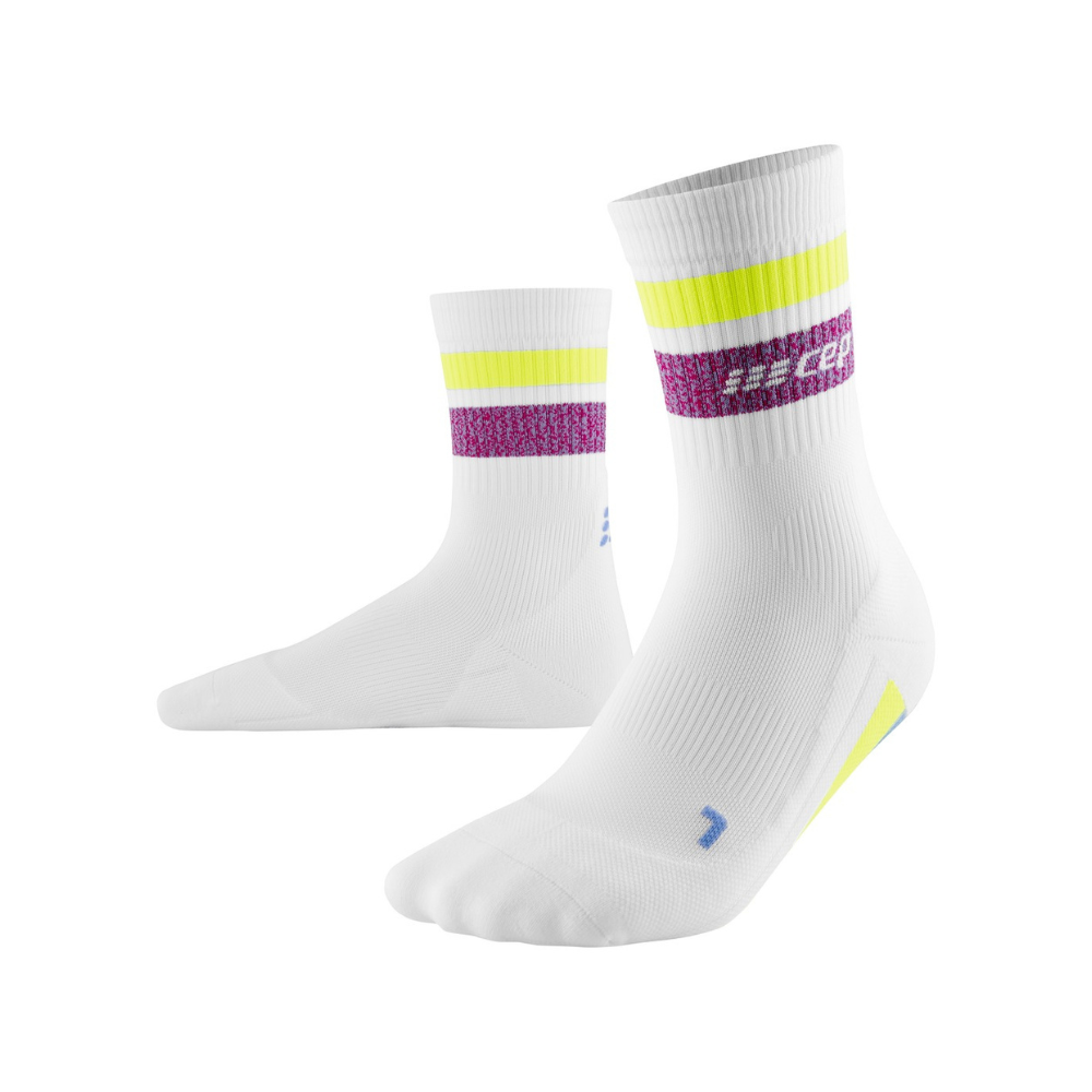 Womens CEP Miami Vibes Mid Cut Sock