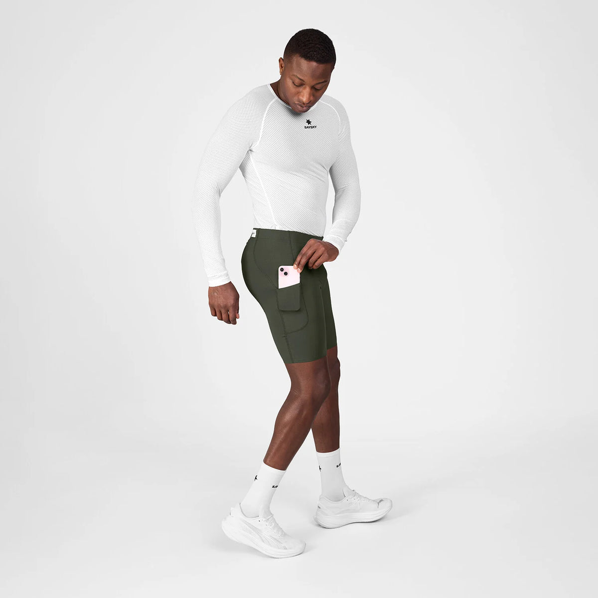 Mens Saysky Combat+ Short Tights 9"