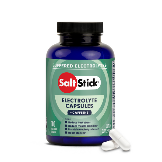 SaltStick Electrolyte +Caffeine Capsules - 100 Caps
