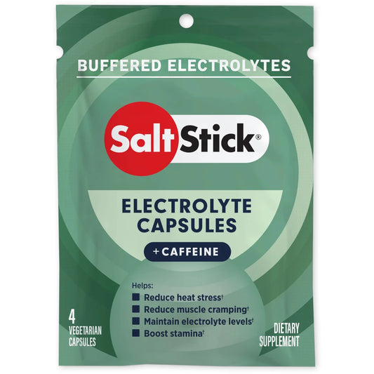 SaltStick RaceReady Electrolyte Capsules Plus (Caffeine) - 4 Serves