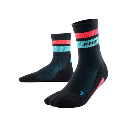 Womens CEP Miami Vibes Mid Cut Sock