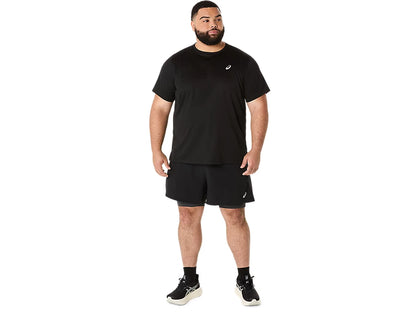 Mens Asics Road 2N1 5in Short