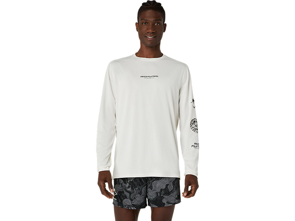 Mens Asics Fujitrail Logo LS Top