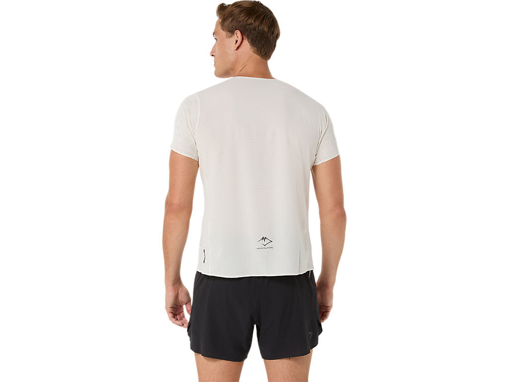 Mens Asics Fujitrail Elite Graphic SS Top