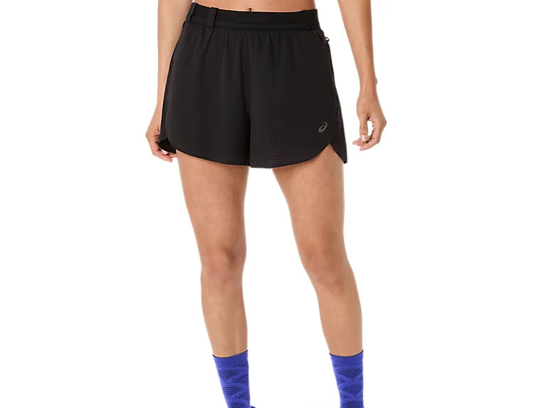 Womens Asics Metarun Split Shorts