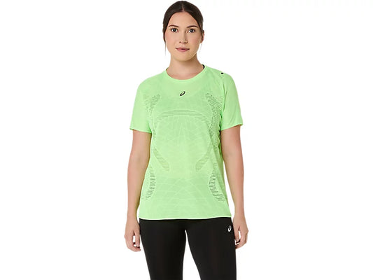 Womens Asics Metarun SS Top
