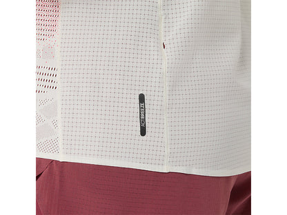 Womens Asics Fujitrail Elite Graphic SS Top