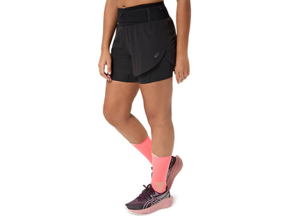 Womens Asics Fujitrail Elite Short