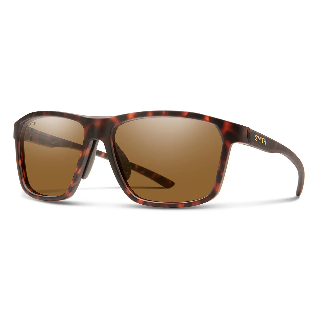 Smith Pinpoint - Matte Tortoise | ChromaPop Brown - Polarized