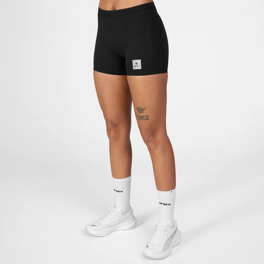 Womens Saysky Flow+ Race Short Tights 4 Inch