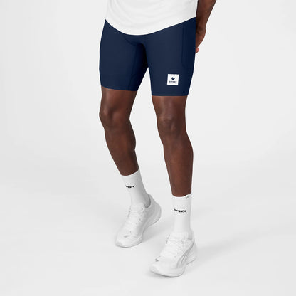 Mens Saysky Combat+ Rib Short Tights 8"