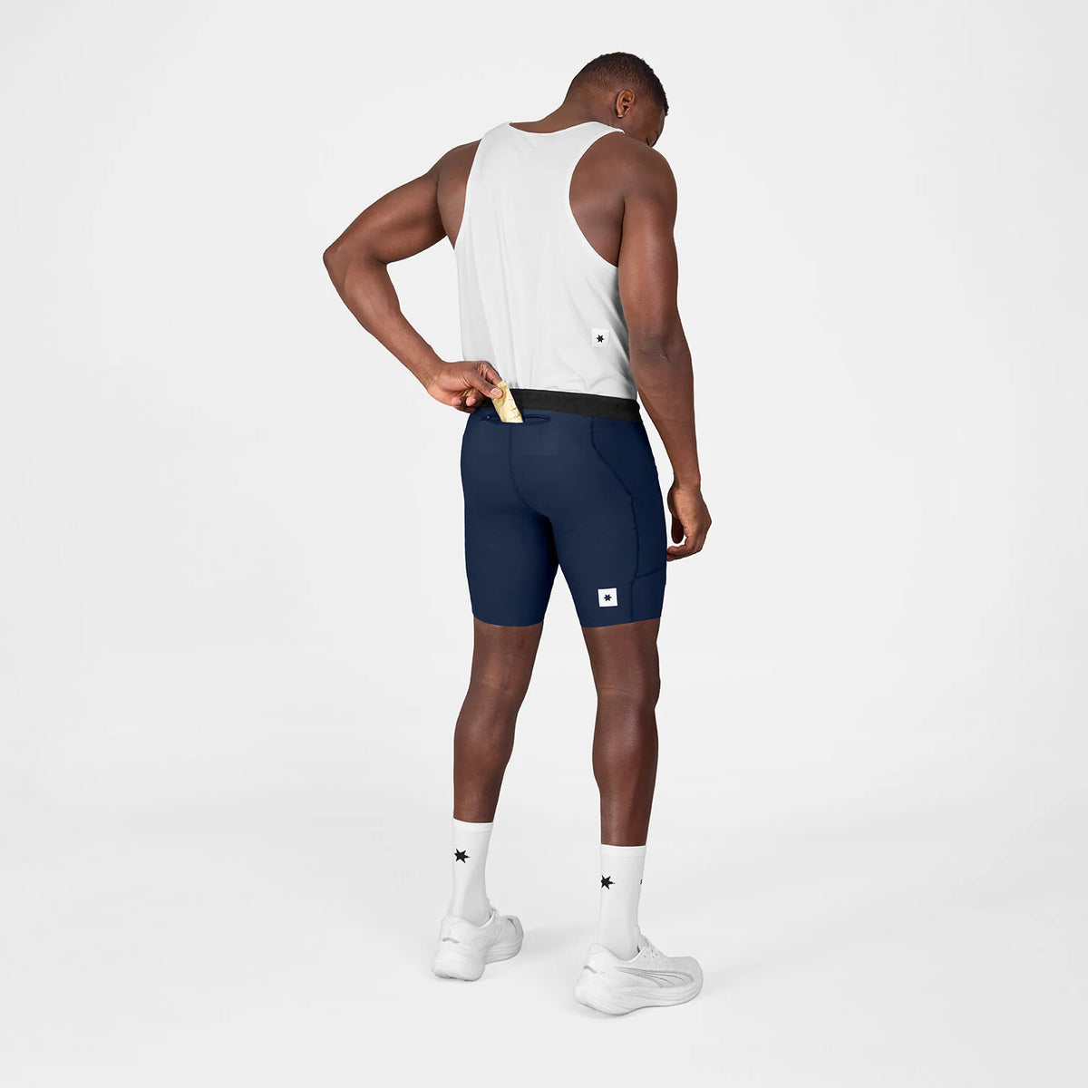 Mens Saysky Combat+ Rib Short Tights 8"
