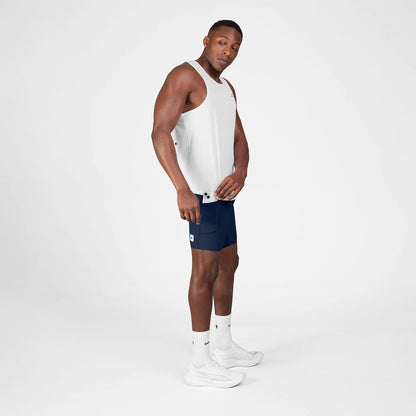 Mens Saysky Combat+ Rib Short Tights 8"