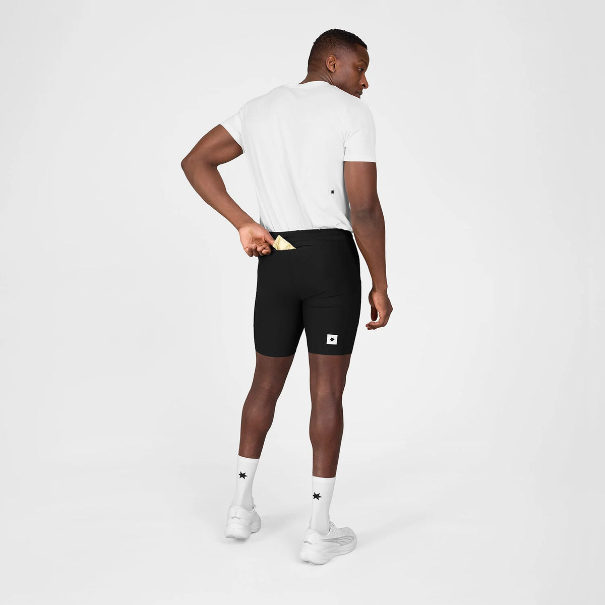 Mens Saysky Combat+ Rib Short Tights 8"