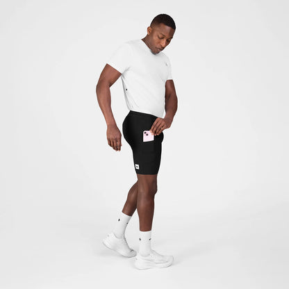 Mens Saysky Combat+ Rib Short Tights 8"