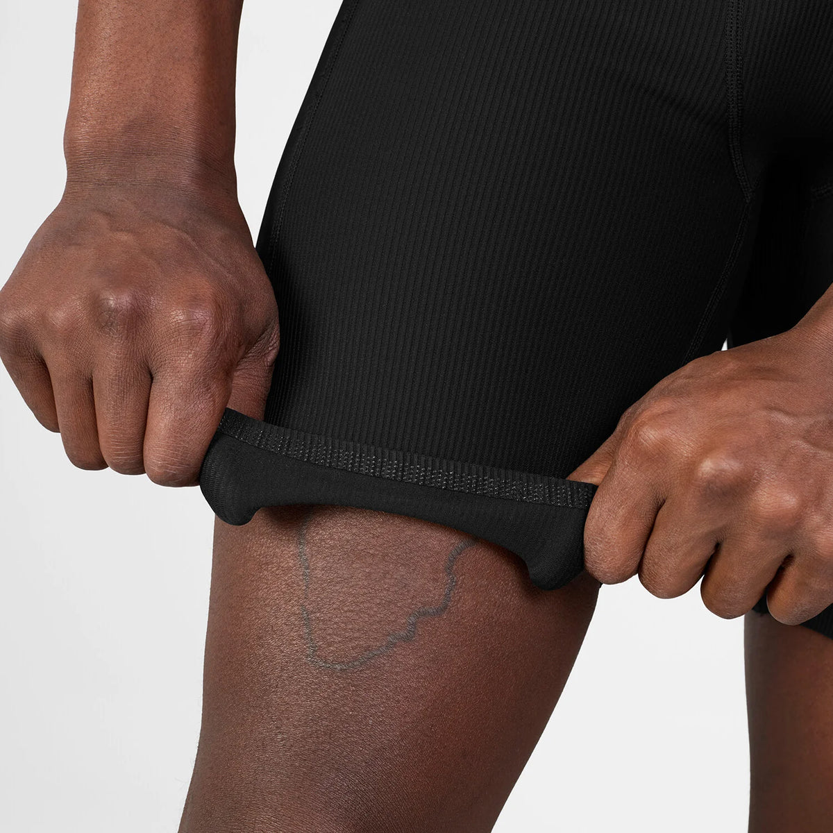 Mens Saysky Combat+ Rib Short Tights 8"