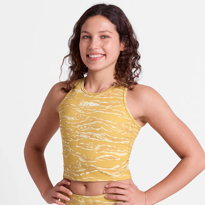 Womens Saysky Tiger Combat Crop Top
