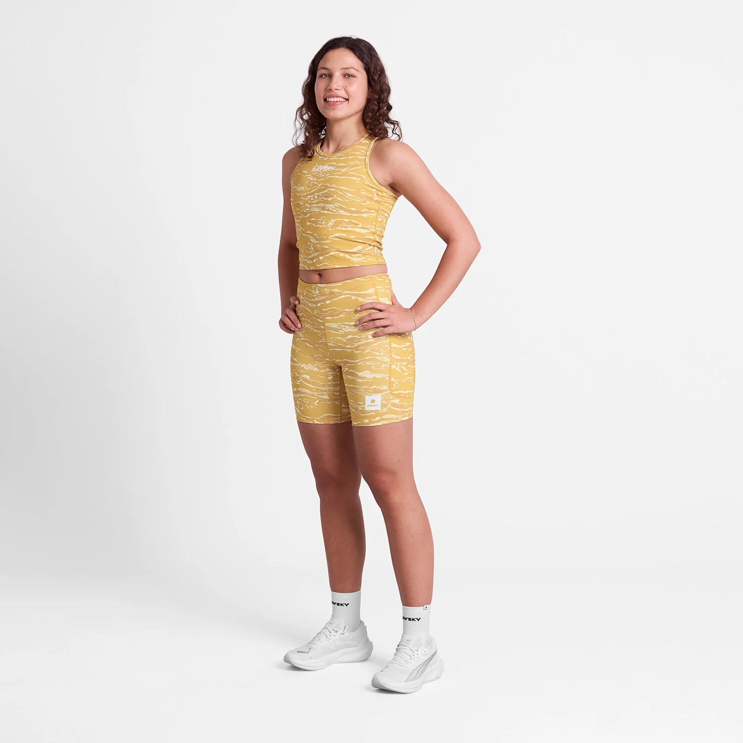 Womens Saysky Tiger Combat+ Short Tights 7"