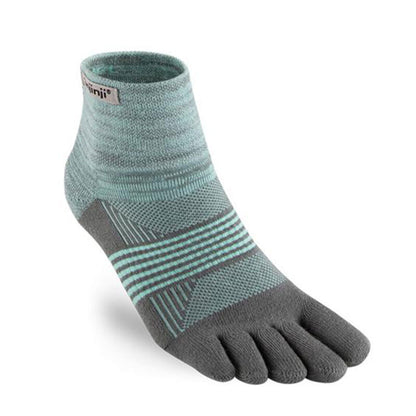 Womens Specific Injinji TRAIL 2.0 Midweight Mini Crew Socks