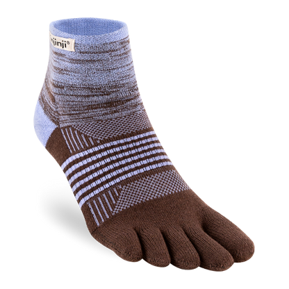 Womens Specific Injinji TRAIL 2.0 Midweight Mini Crew Socks