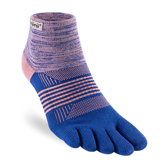 Womens Specific Injinji TRAIL 2.0 Midweight Mini Crew Socks