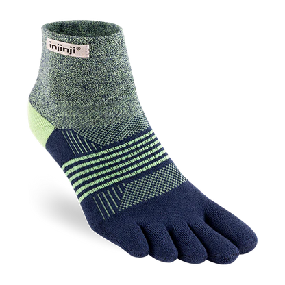 Womens Specific Injinji TRAIL 2.0 Midweight Mini Crew Socks