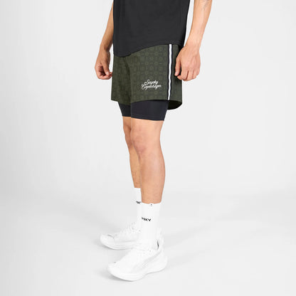 Mens Saysky Couture Pace 2 in 1 Shorts 5 Inch
