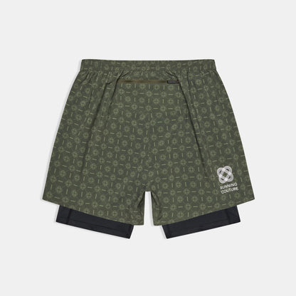 Mens Saysky Couture Pace 2 in 1 Shorts 5 Inch