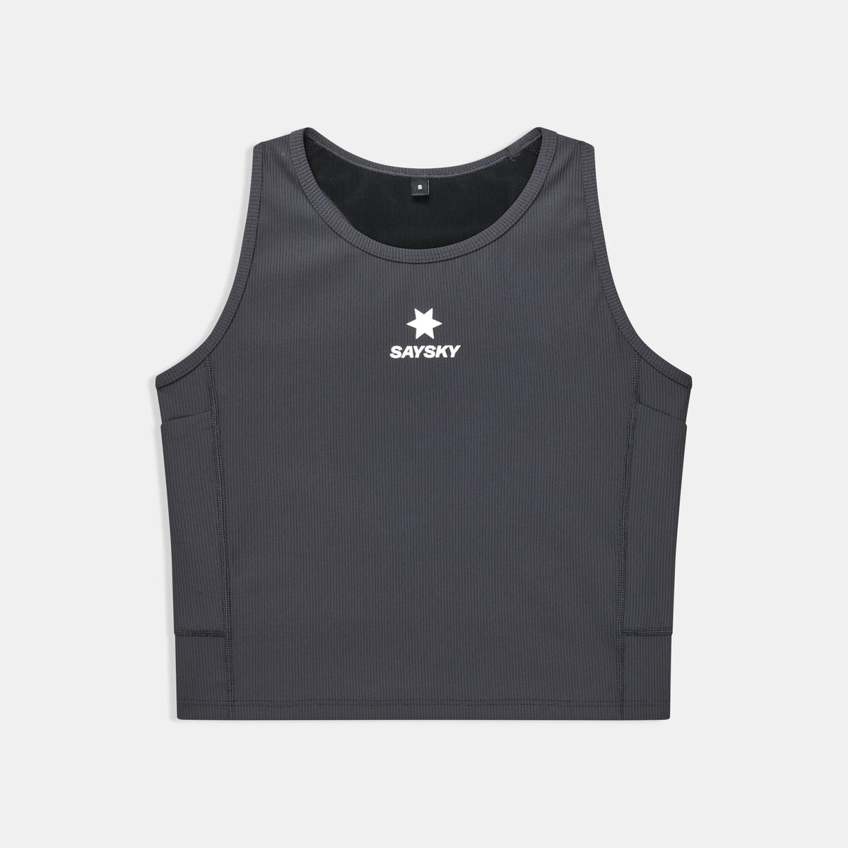 Womens Saysky Combat Rib Crop Top