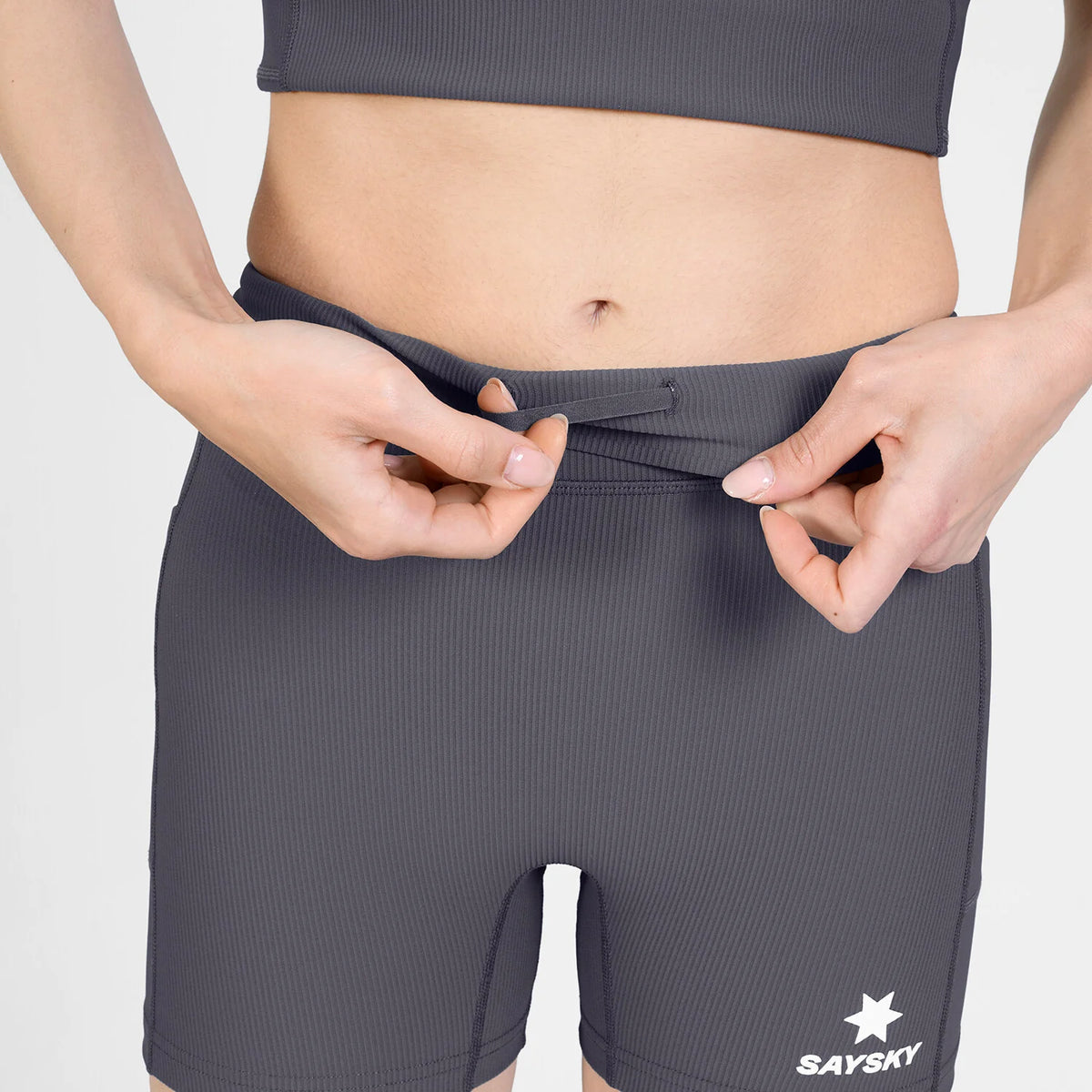 Womens Saysky Combat+ Rib Short Tights 4"